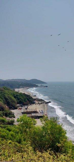 Vagator Hill View